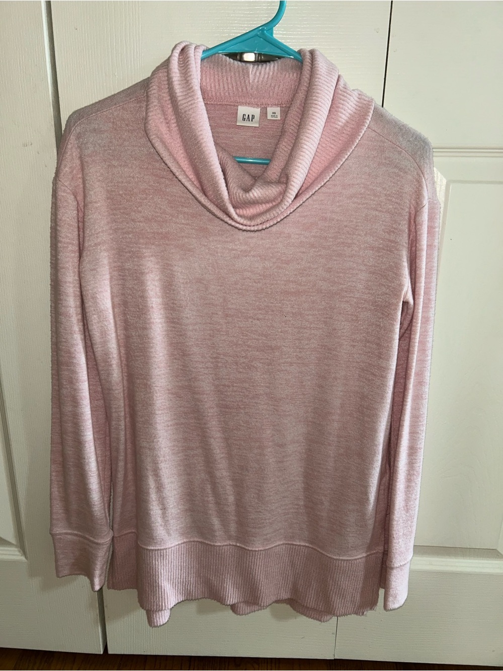 GAP Pink Cowl Neck Sweater